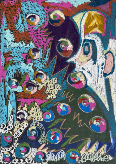 Pintura titulada ""The Nutcracker" -…" por Evgeniya Minina Zhemi, Obra de arte original, Pastel