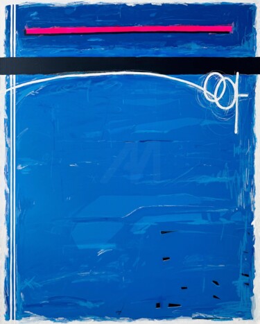 Pintura titulada "Dreams in Transit" por Esteban Vera (EVera), Obra de arte original, Acrílico