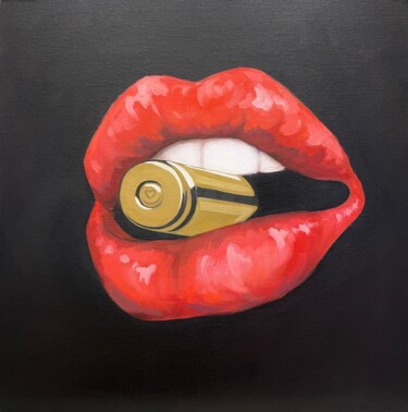 Painting titled "Catch Love Game" by Viktoriia Shalaiko, Original Artwork, Oil