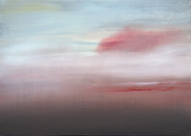 "Oktober" başlıklı Tablo Ina Steinhusen tarafından, Orijinal sanat, Akrilik Ahşap Sedye çerçevesi üzerine monte edilmiş