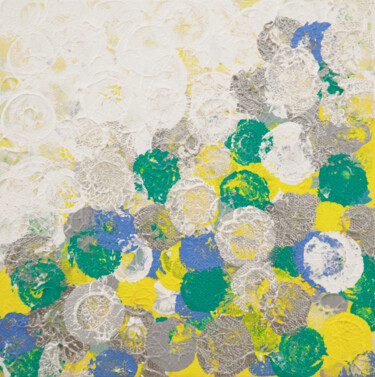 Peinture intitulée "Infinity 13" par Hilary Winfield, Œuvre d'art originale, Acrylique Monté sur Châssis en bois