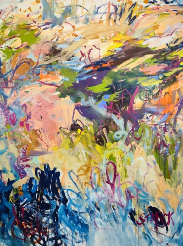 "Spiritual Immortali…" başlıklı Tablo Emily Starck tarafından, Orijinal sanat, Akrilik Ahşap Sedye çerçevesi üzerine monte e…