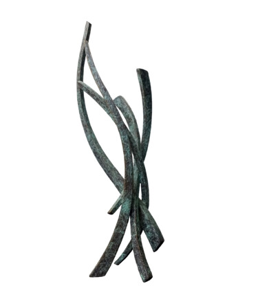 Sculptuur getiteld "Bird II" door Vincent Champion-Ercoli, Origineel Kunstwerk, Bronzen