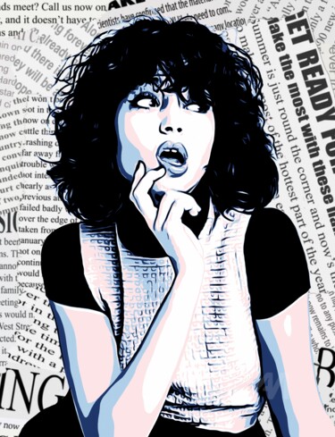 "Female Portrait #29" başlıklı Dijital Sanat Olga Guseva tarafından, Orijinal sanat, 2D Dijital Çalışma