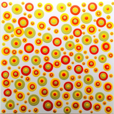 绘画 标题为“Colored Candies ora…” 由Alessandro Butera, 原创艺术品, 丙烯 安装在木质担架架上