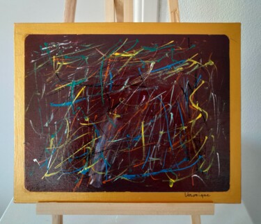 绘画 标题为“Eclat de couleurs” 由Véronique Jacquemot, 原创艺术品, 丙烯