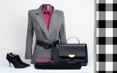 Цифровое искусство под названием "Outfit professionale" - O. Soniart, Подлинное произведение искусства, Изображение, сгенери…