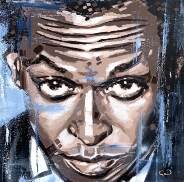 "Miles Davis" başlıklı Tablo Gabriela Román Esnaurrizar tarafından, Orijinal sanat, Akrilik