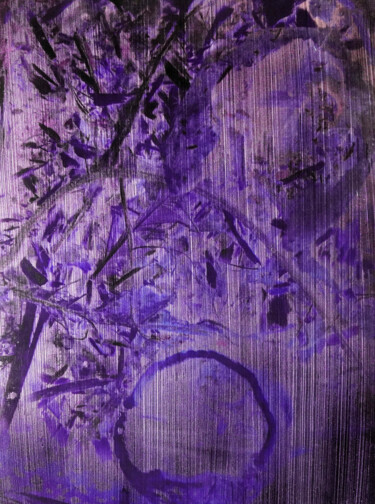 绘画 标题为“Tafelbild 4074” 由Volker W. Hamann, 原创艺术品, 颜料 安装在木板上