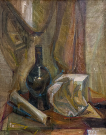 Ζωγραφική με τίτλο "Collectible Vintage…" από Sasha Tovstik, Αυθεντικά έργα τέχνης, Λάδι