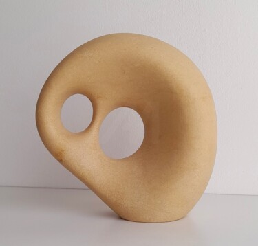 Escultura intitulada "Doppio no. 8" por Clark Camilleri, Obras de arte originais, Pedra