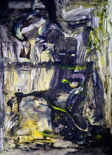 "Milquadrovisions -…" başlıklı Tablo Milto Sideris tarafından, Orijinal sanat, Akrilik