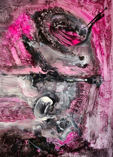 "Milquadrovisions -…" başlıklı Tablo Milto Sideris tarafından, Orijinal sanat, Akrilik