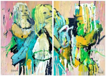 "Hamlet" başlıklı Tablo Francisco Santos tarafından, Orijinal sanat, Akrilik