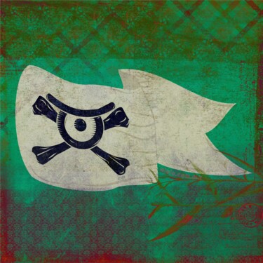Digital Arts titled "mirada pirata rem" by Ojolo, Original Artwork, Digital Painting