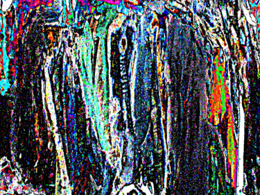 Digital Arts με τίτλο "psychologie raisonn…" από Cj Perin, Αυθεντικά έργα τέχνης, Ψηφιακή ζωγραφική