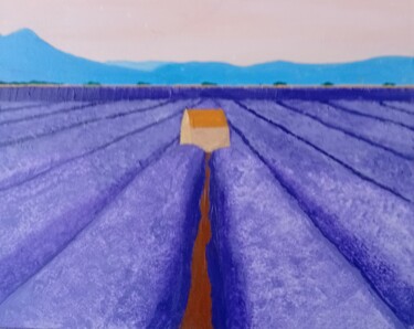 "L'AGREABLE ODEUR DE…" başlıklı Tablo Pulsart tarafından, Orijinal sanat, Akrilik Ahşap Sedye çerçevesi üzerine monte edilmiş