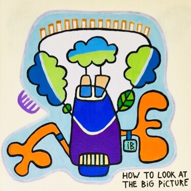 Картина под названием "How to look at the…" - Inke Bemelmans, Подлинное произведение искусства, Акрил