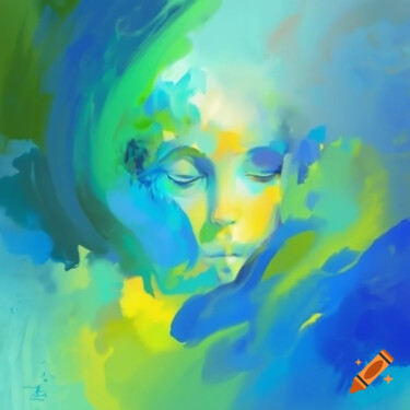 Arte digital titulada "Abstract work" por Alexandra Corina Irimia, Obra de arte original, Imagen generada por IA