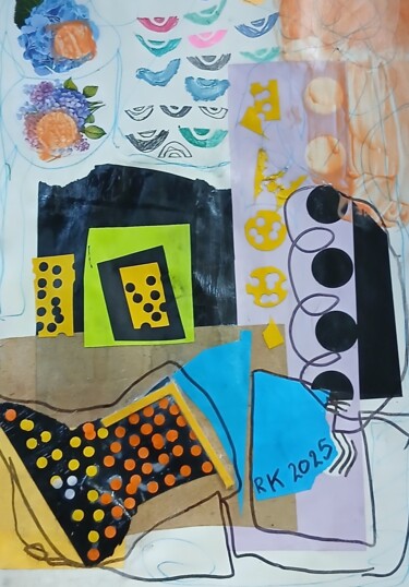 "De adem van patroon" başlıklı Baskıresim Ronnie Kolner tarafından, Orijinal sanat, Dijital baskı