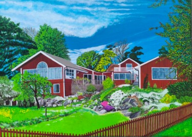 "La belle Suédoise" başlıklı Tablo Coralie Chevalier tarafından, Orijinal sanat, Akrilik Ahşap Sedye çerçevesi üzerine monte…