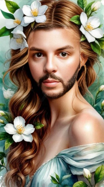 "Spring Melancholy" başlıklı Dijital Sanat Nark Aymerich tarafından, Orijinal sanat, Foto Montaj