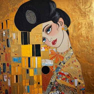 ""Je te vois" inspir…" başlıklı Dijital Sanat Sylvia Cebellan tarafından, Orijinal sanat, Dijital Resim Alüminyum üzerine mo…