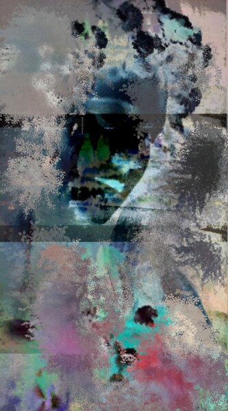 Digital Arts titled "Abstract #25" by Russell Newell, Original Artwork, 2D Digital Work