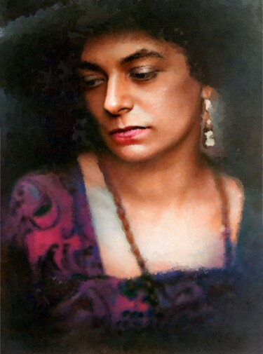 Digital Arts titled "The Soprano" by Russell Newell, Original Artwork, 2D Digital Work