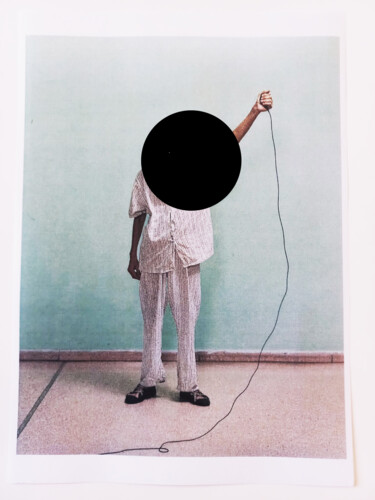 Collages titled "Censorship1" by Liliana Kancepolski, Original Artwork, Collages