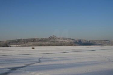 Photographie intitulée "Rieulay neige 1" par Michael Dessein, Œuvre d'art originale, Photographie non manipulée