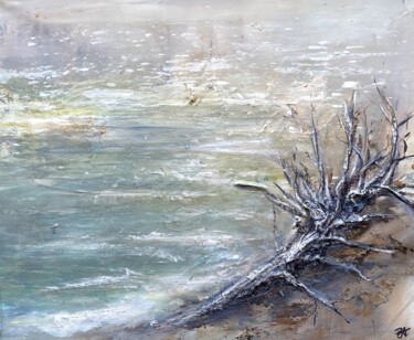 绘画 标题为“Vergänglichkeit” 由Beate Gebauer, 原创艺术品, 丙烯 安装在木质担架架上