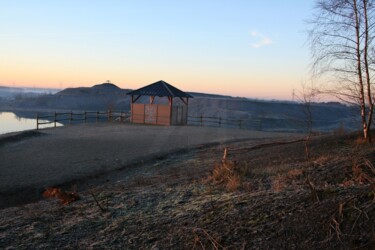 Fotografie mit dem Titel "Lever de soleil sur…" von Michael Dessein, Original-Kunstwerk, Nicht bearbeitete Fotografie Auf Al…