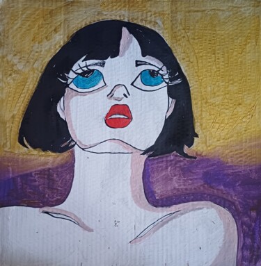 绘画 标题为“The capital” 由Ashton Knighting, 原创艺术品, 水粉