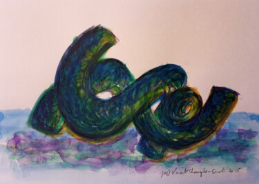 "L'H. Rapaillé (Aqua…" başlıklı Tablo Vincent Champion-Ercoli tarafından, Orijinal sanat, Suluboya