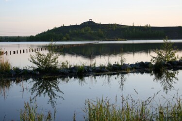 Photographie intitulée "Rieulay réserve et…" par Michael Dessein, Œuvre d'art originale, Photographie non manipulée Monté su…