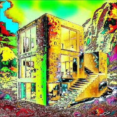 Digitale Kunst mit dem Titel "VARIATION "965"" von Christa Kloß, Original-Kunstwerk, 2D digitale Arbeit