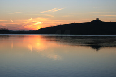 Φωτογραφία με τίτλο "Coucher de soleil +…" από Michael Dessein, Αυθεντικά έργα τέχνης, Μη χειραγωγημένη φωτογραφία Τοποθετήθ…