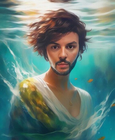 Digital Arts titled "Sea ​​mamela" by Nark Aymerich, Original Artwork, Photo Montage