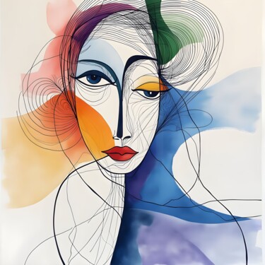 Arte digitale intitolato "Grafiti contemporan…" da Angelo Mazzoleni, Opera d'arte originale, Lavoro digitale 2D