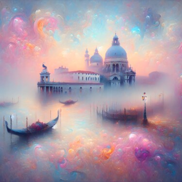 Arte digitale intitolato "Visione onirica" da Angelo Mazzoleni, Opera d'arte originale, Stampa digitale