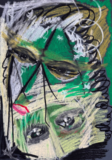 Dibujo titulada ""Voice of the Heart…" por Evgeniya Minina Zhemi, Obra de arte original, Pastel