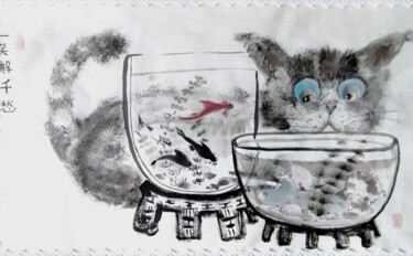 "Бабушкин подарок" başlıklı Tablo Tatiana Gorodilina (Tanjia) tarafından, Orijinal sanat, Pigmentler