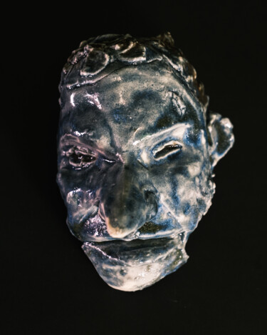 Skulptur mit dem Titel "Mug/Mordo" von Vladimir Fomin, Original-Kunstwerk, Keramik