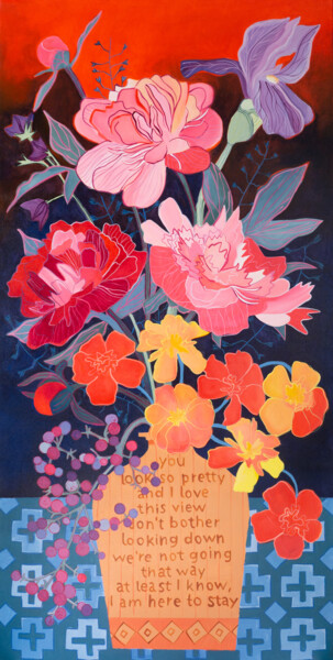 "We fell in love in…" başlıklı Tablo Malwina Jachimczak tarafından, Orijinal sanat, Akrilik