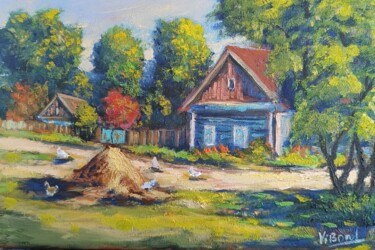 "The House of My Chi…" başlıklı Tablo Vitalii Bondarenko (ViBond) tarafından, Orijinal sanat, Petrol