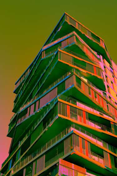 Photography titled "Comme une pile de l…" by Christian Christian Goetghebeur, Original Artwork, Digital Photography Mounted…