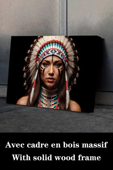 "Winter Wonderland L…" başlıklı Baskıresim 江华 梁 tarafından, Orijinal sanat, Mürekkep püskürtmeli Ahşap Sedye çerçevesi üzeri…