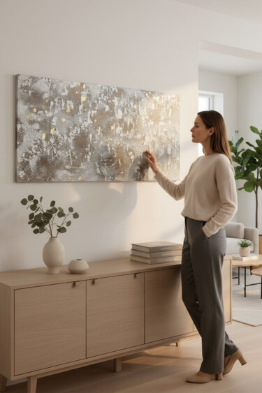 "Golden Silence" başlıklı Tablo Frei3363 tarafından, Orijinal sanat, Kum