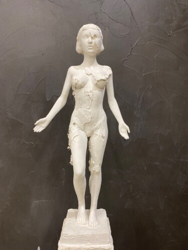 "Petite Mue 1" başlıklı Heykel Guillaume Werle tarafından, Orijinal sanat, Alçı